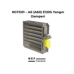 NCFD01 – A0 (A60) E120S Yangın Damperi