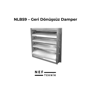 NLB59 – Geri Dönüşsüz Damper