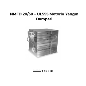 NMFD 20/30 – UL555 Motorlu Yangın Damperi