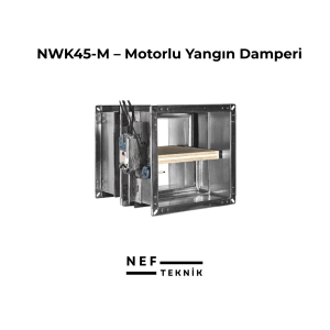 NWK45-M – Motorlu Yangın Damperi