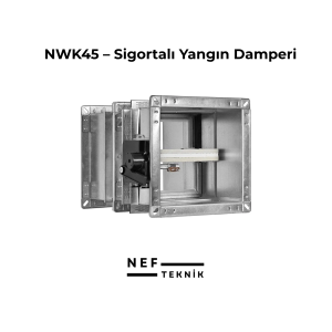 NWK45 – Sigortalı Yangın Damperi