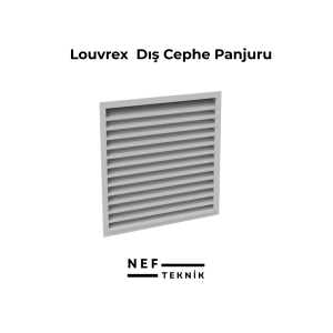 Louvrex Dış Cephe Panjuru