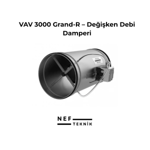 VAV 3000 Grand-R – Değişken Debi Damperi