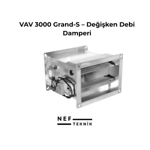 VAV 3000 Grand-S – Değişken Debi Damperi